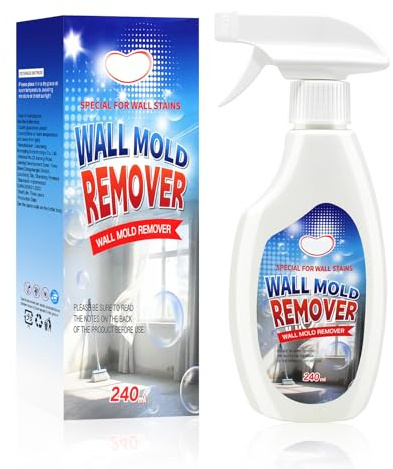 KUIRUNRX® Limpiador de Paredes, Spray de Espuma Multiusos y Antihongos, Potente contra Suciedad, Polvo y Manchas, 240ml