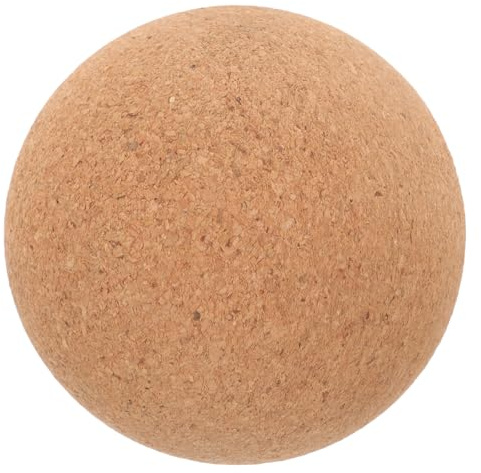 LIFKICH Yoga Faszienball Kork 6cm Massageball für Fußsohle und Rücken zur Effektiven Muskellockerung im Büro und Zuhause