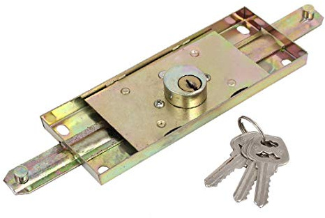 New Lon0167 Home Office Featured Security Vertical Keyway reliable efficacy Rolling Shutter Door Lock Roller Latch 11'' Length(id:6a5 50 ed 567)