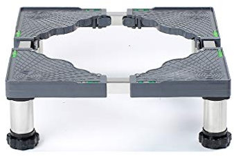 Adjustable Base for Dryer 4/8/12 Feet Washing Machine Base Stand 14-17cm Refrigerator Holder Bracket Laundry Washer Bracket Anti-Vibration for Fridge Cookers Dishwasher Spirit Levels