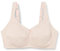 Susa BH Damen ohne Bügel Latina I Damen-BHS mit genähten Cups & seitlichen Stützblenden I Dessous mit optimaler Passform I Hoher I Sand I 80E