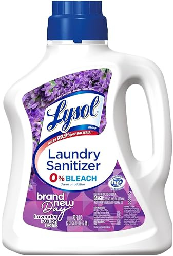 Lysol Laundry Sanitizer Liquid, Detergent Additive, Lavender, 90oz