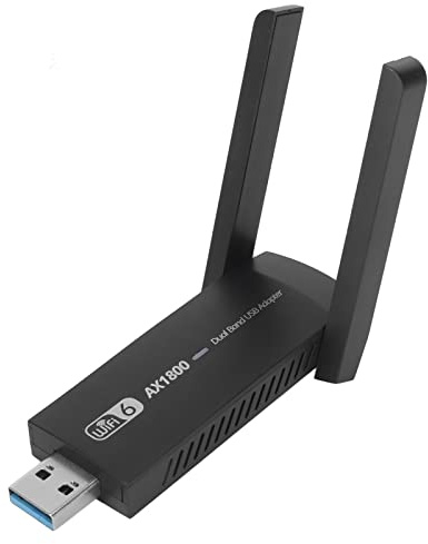 Dongle WiFi Dongle WiFi Tarjeta de Red de Computadora de Doble Banda Adaptador de Alta Velocidad Tarjeta de Red Inalámbrica Adaptador de Doble Banda Dongle de Internet