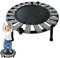 Fitness-Trampolin, Mini-Trampolin, Klappbares Sprungbett, Tragbares, faltbares, rundes Hüpfbett für Kleinkinder, Mini-Trampolin für Indoor-Übungen mit Einer maximalen Tragfähigkeit von 165 Pfund