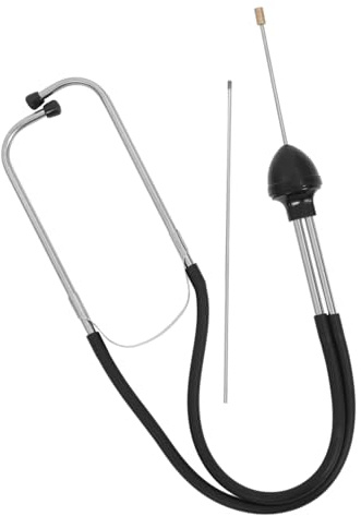 BUGUUYO Auto Zylinder Stethoskop Diagnosetool Motor hörgerät für Kfz Reparatur Ergonomisches Hörwerkzeug zur Geräuschanalyse für Mechaniker und Autoenthusiasten