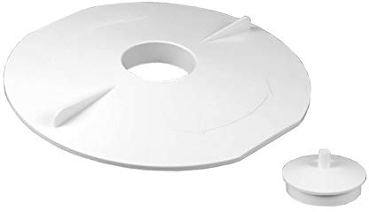 Bricodomo Couvercle pour panier à écumoire avec bouchon ASTRALPOOL