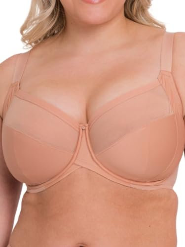 Curvy Kate Wonderfully Full Cup Bra, Latte, 38JJ