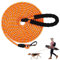 Hundeleine Biothane Schleppleine 5m Leine Hund für Kleine Mittlere Große Hunde Leicht Katzenleine Laufleine Hausleine für Hunde Führleine Hund mit Gepolsterten Griff und Karabiner Lange Dog Leash