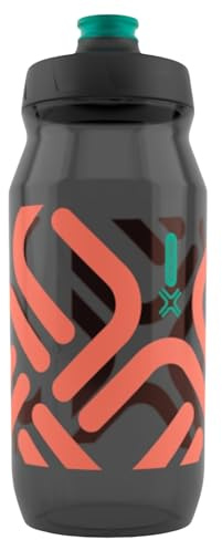 Fidlock Fidguard Trinkflasche 600 ml, Antibakteriell, Schwarz Orange, AB-09701