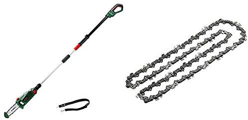 Bosch Akku Hochentaster UniversalChainPole 18 (ohne Akku, Karton, 18 Volt System) & Home and Garden F016800489 Bosch Ersatzkette (für Universal Chain 18, in Blisterverpackung)