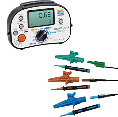 Kewtech KT63DL Multifunction 5 in 1 Tester