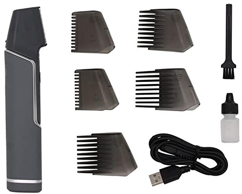 VOANZO Hårtrimmer för män Kroppshårstrimmer för män Kroppsrakapparat för män med Limit Combs (3 mm/5 mm/7 mm/9 mm/12 mm)