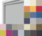 Euroblinds - Made To Measure Roller Blinds BLACKOUT Polyester & Wipeable PVC Materials Available - Custom Made Window Shades - Child Safe Metal Tube with Fittings - Any Width Size Upto 200cm/79
