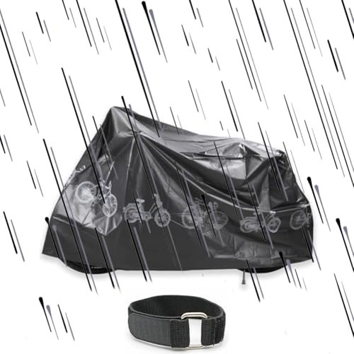 Housse Moto Extérieur Étanche Pour Hiver et Été - Protection Imperméable Pour Vélo et Bicyclette - Couverture 200X110cm