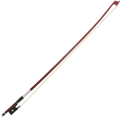 Cabilock Violín 1/2 de Madera con Diseño de Ojos Parisinos Doble, Crin de Caballo Natural, Agarre Cómodo para Práctica Personal y Formación Musical