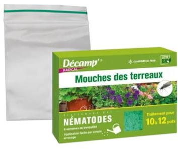 Décamp' - Nématodes SF Anti Mouches des terreaux 2M - 4m²