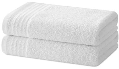 Degrees home - Juego de 2 Toallas de Manos - Toallas de baño - 100% Algodón - 480g/m2-100x50 cms