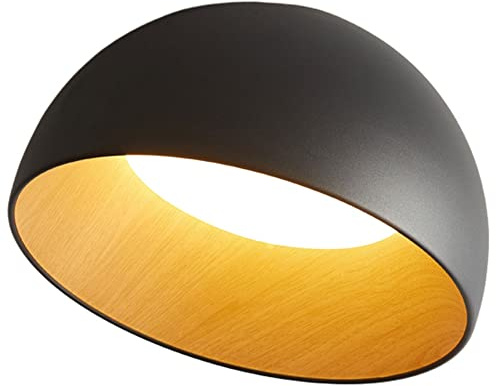 SHUANGZ Plafonnier LED Moderne À 3 Couleurs À Intensité Variable Plafonnier À Montage Encastré Luminaire De Plafond Au Fini Métallique Couloir Décoratif pour Salon, Chambre À Coucher, Salle À Manger