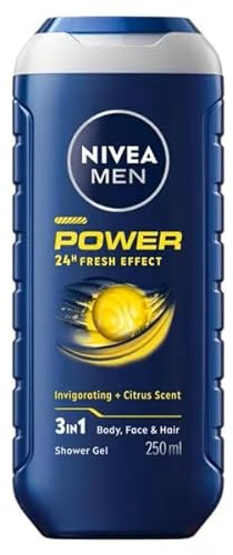 Nivea Duschgel Men Power Fresh - 6er Pack (6 x 250 ml)