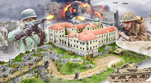 Italeri 6198S - 1:72 Montecassino'44 Gustav Line Battle - Modellbau, Bausatz, Standmodellbau, Basteln, Hobby, Kleben, Plastikbausatz, detailgetreu