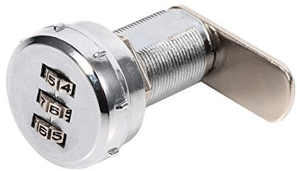 Serratura meccanica, blocco cassetti con codice password a 3 cifre, digitale, per armadietto/armadio/cassetto/cassetta delle lettere, 17~23mm