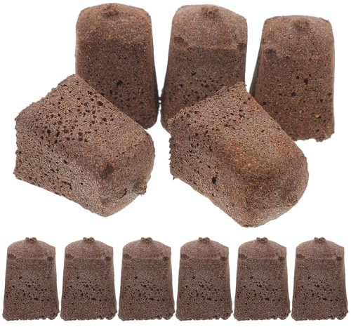 IWOWHERO 40 pièces Blocs de Démarrage de Semis Pouce pour Culture Hors Sol Blocs Nutritifs Hydroponiques Compressés pour Potager Intérieur et Germoir Graines Fournitures de Plantation pour