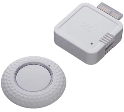 predolo Bouton d'alimentation Externe Compact pour PC de Bureau, boîtier PC, Rond, idéal pour Les configurations de Jeu, Les salles serveurs et la Maison, Blanc