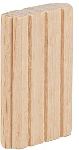 Trend 100 Stück Buchenholz Flachdübel (6 x 30mm) für Holzbearbeitung, Tischlerei und Möbelbau, TEN/6X30/100