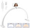 Foldable Half Moon Lamp for Nail Tech, 29 Inch Led Nail Desk Light, Beauty Led Light for Lash Extension, Tattoo, Eyebrows