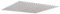 vidaXL Cabezal de Ducha Cuadrado Efecto Lluvia Acero INOX 304 40x40 cm, Cabezal de Ducha Tipo Lluvia, Cabezal de baño, Pieza de Ducha