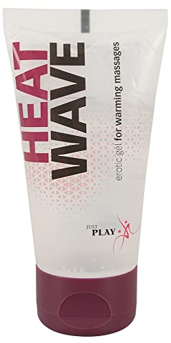 ORION Just Play Heat Wave 50 ml, Massage Gel mit Wärme-Effekt, vegan