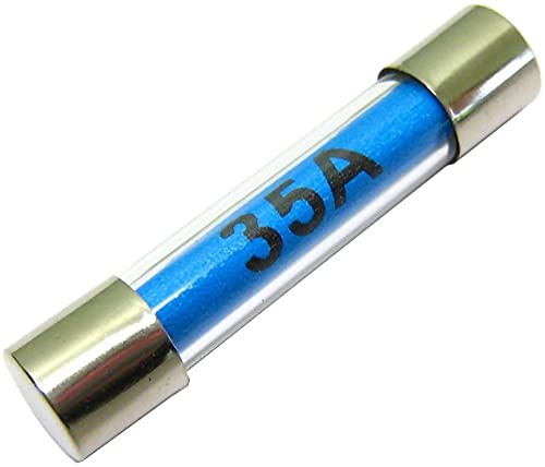 35 Amp Auto Glass Fuses (30mm) - Pack of 20