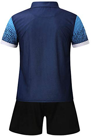 Lässige Anzüge für Herren 2024 Herrenanzüge 2-Ärmel-Sets Kurze Hosen Strand Bedruckte Sommerhemden Shorts & Herrenanzüge & Sets Jungen Slim Suit Set, navy, XL