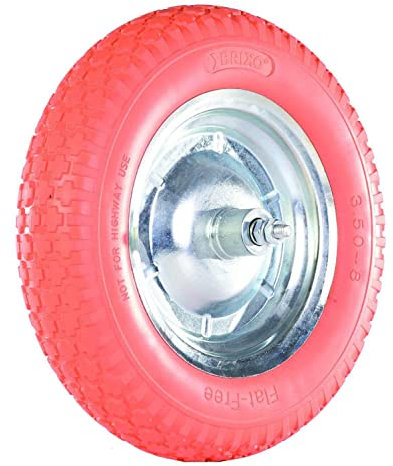 Roue polyuréthane Brixo 350 x 8 pour brouette