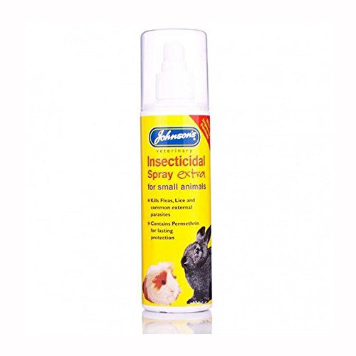 Johnson's Insecticidal Spray Extra, Anti-parasite Spray for Small Animals 150ml