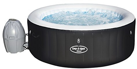 Bestway Whirlpool Lay-Z-Spa Miami, 180 x 65 cm, Nero