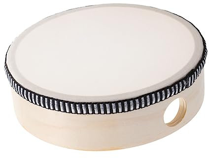 ifundom Trommel Für Junge Mädchen Holztrommel Kindertamburin Handtrommel Musikinstrument Geeignet Für Party-kinderspiele Fördert Geschicklichkeit Und Kreativität