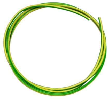 1-Core 1.5mm² Conduit Earth Cable 1-Core 1.5mm² Conduit Green/Yellow Cable 6491X 1 metre Suitable for Light Fittings, Appliances, Switchgear & Control Gear