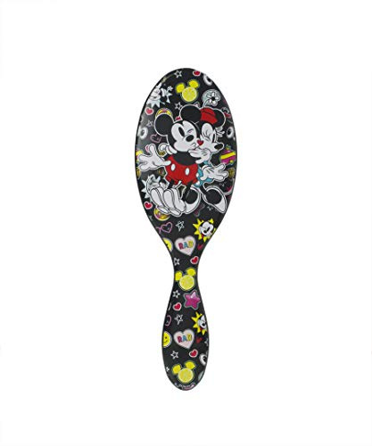 Wet Brush Disney Original Detangler Hair Brush - Mickey Kisses Minnie - Comb for Women, Men and Kids - Wet or Dry – Removes Knots and Tangles - Natural, Straight, Thick, and Curly Hair