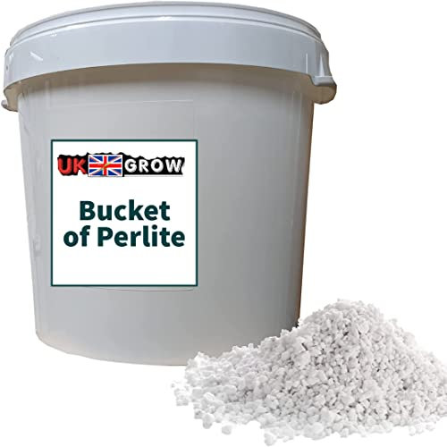 UK GROW 35L Perlite Bucket P35 3-5mm 35L Bucket of Perlite potting compost (35L)
