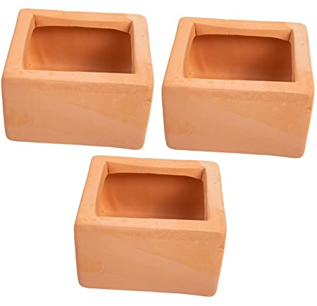 Yardenfun Petit Pot en Terre Cuite 10Cm pour Plantes Succulentes Conteneur De Fleurs Chics Durable pour Décoration Intérieure Et Extérieure