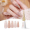 Nude UV Gel Nagellack - Hochdeckender Lack für Nägel, Solide Farbe Gel Polish Langanhaltender - Regulärer Nagellack Soak Off UV LED Nagellackfarbe für Nail Art & DIY Maniküre Nail art (Nude)