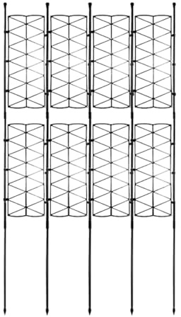 Trellis de Monstera, pelles sur Treillis de Cadre de de Jardin, Fournitures de Jardinage, Treillis de Jardin pour concombres, tomates, clématites, gloires du Matin, Roses