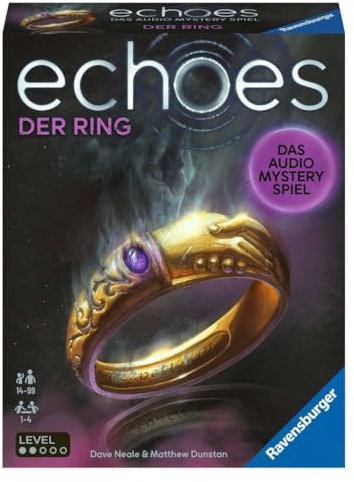 Ravensburger 20866 Echoes The Ring - Audio Mystery Game from 14 Years, Adventure Game
