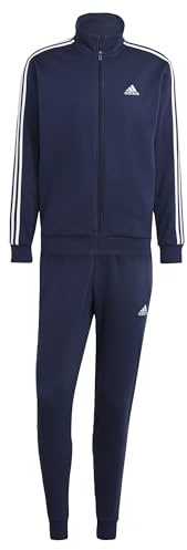 adidas Herren Sportswear Basic 3 Stripes Tricot Tracksuit