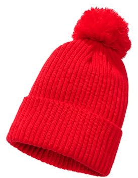 Brandit Bobble Hat red OS