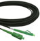 Conectra® - Cavo in fibra ottica blindato | OS2 | LC/APC su SC/APC | nero | ideale per reti domestiche | adatto per Deutsche Telekom, Vodafone, 1&1, fibra di vetro tedesca e molti altri (lunghezza 30