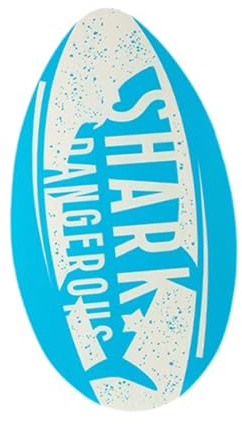 QLoztyse Surfbrett Wassersport für Pool Stehend Universal, Kleines Zimmer Dekor Surfbrett Skimboard für Anfänger, Brief Gedruckt