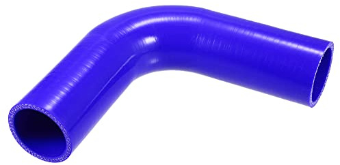 A ABSOPRO Manguera De Silicona Para Intercooler Turbo 45Mm 90° 1Pc | Universal, Codo 90°, Diámetro Interior 45Mm, Diámetro Exterior 55Mm, Longitud 150Mm, Temperatura -60°C A 300°C