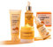 MKNZOME Soins pour le Visage à la Curcuma, 5 Produits Skincare Coffret Beauté Femme avec Nettoyant, Huile de Curcuma, Serum Hydratant Visage, Creme Visage, Savon au Curcuma, Coffret Cadeau Femme